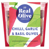 M&S The Real Olive Co. Pitted Tricolore Mixed Olives Antipasti 160g- Buy online at McGrocer