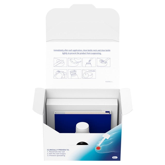Curanail 5% amorolfine fungal nail treatment 3ml - British product