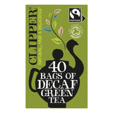 M&S Clipper Organic Decaffeinated Green Tea Bags 40 Pack- Buy online at McGrocer