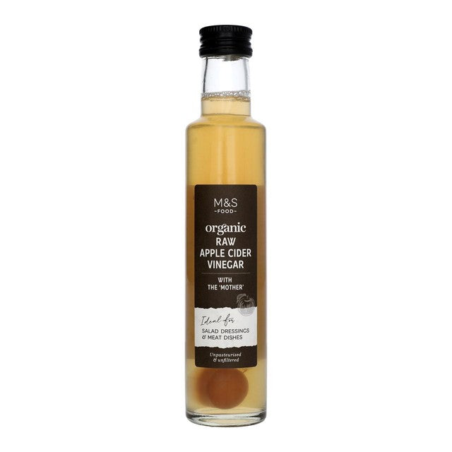 M&S apple cider vinegar 250ml, imported from the UK