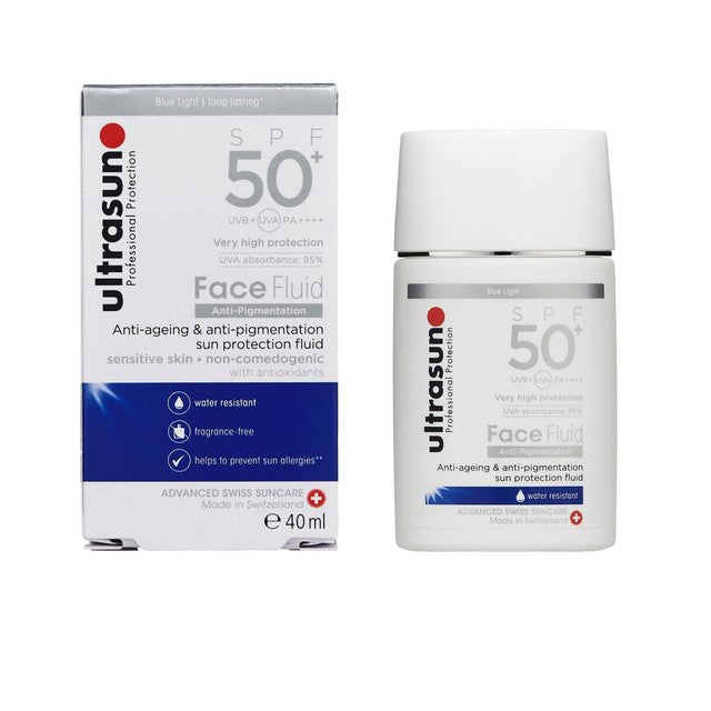 Ultrasun SPF 50+ Anti-Pigmentation Face Fluid 40ml (British brand)