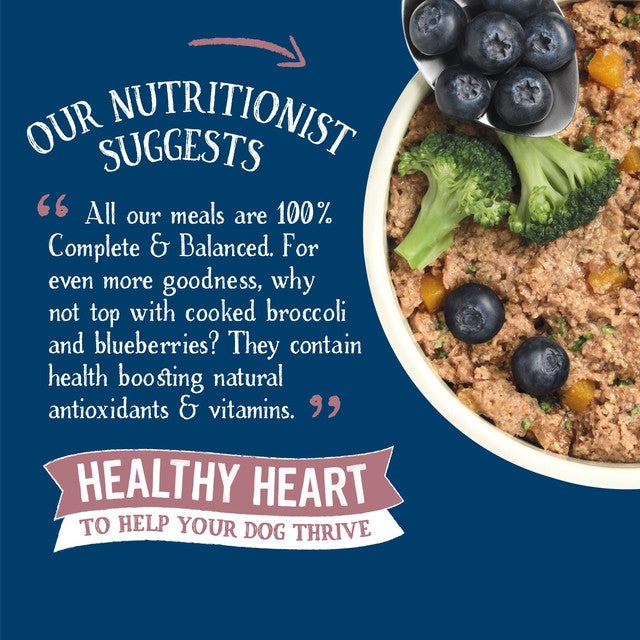 Butcher's Healthy Heart dog food variety pack 6x390g tins - British product
