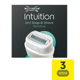 M&S Wilkinson Sword Intuition Sensitive Women's Razor Blade Refills 3-Pack- Buy online at McGrocer