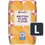 Ocado British Plain Flour 1.5kg, imported from the UK