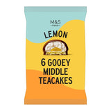 M&S lemon curd teacakes 6 pack milk chocolate (British brand)