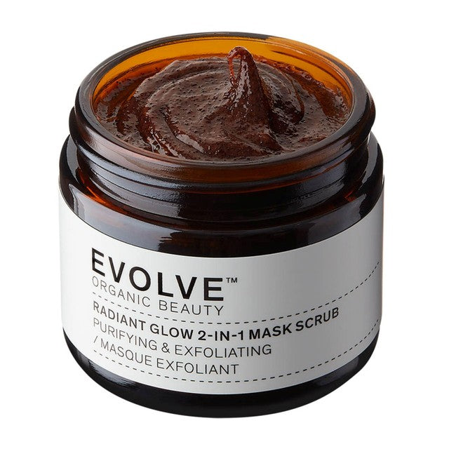 Evolve Beauty Radiant Glow Mask Scrub 60ml - British product