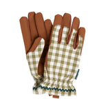 Burgon & Ball gardening gloves Olive Check - British product