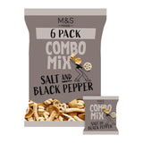 M&S M&S Salt & Pepper Combo Mix Crisps 6 x 25g- Buy online at McGrocer