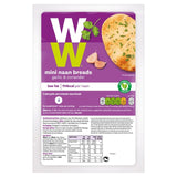 M&S Weight Watchers Garlic & Coriander Mini Naan Breads 4 per pack- Buy online at McGrocer