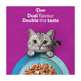 Whiskas 1+ Duo Ocean Delights Adult Wet Cat Food Pouches in Jelly