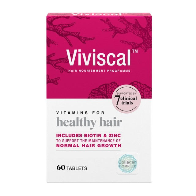 Viviscal hair regrowth tablets 60 tablets (British brand)