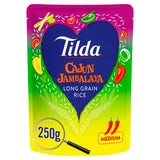 M&S Tilda Cajun Jambalaya Flavoured Microwave Rice 250g- Buy online at McGrocer