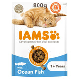 M&S IAMS Advanced Nutrition Ocean Fish Adult Dry Cat Food 800g- Buy online at McGrocer