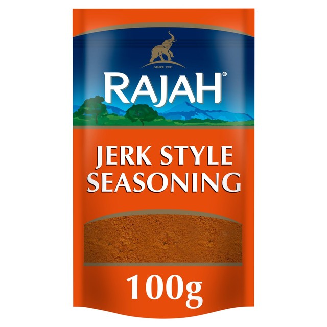 Rajah jerk style seasoning powder 100g, imported from the UK