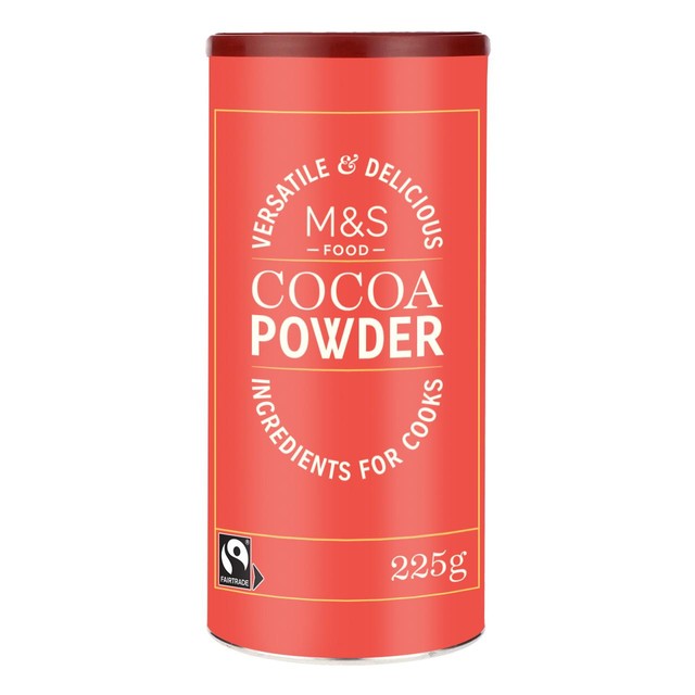 M&S Fairtrade Cocoa Powder 225g, imported from the UK