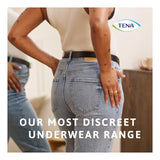 TENA Silhouette Black low waist incontinence pants size M, imported from the UK
