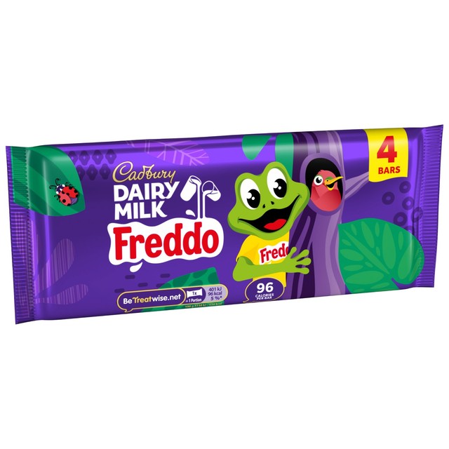 Cadbury Dairy Milk Chocolate Freddo 5 pack 90g - British product