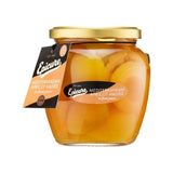 Epicure apricot halves in fruit juice jar (British brand)