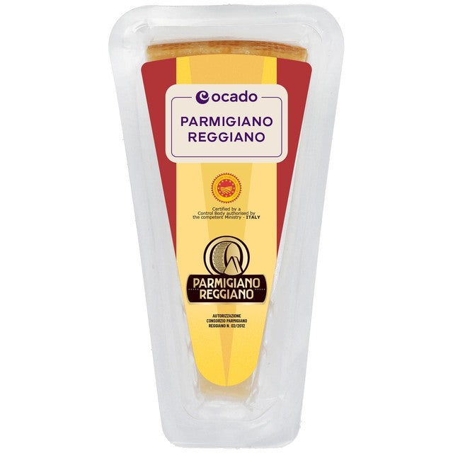 Ocado Parmigiano Reggiano cheese, imported from the UK
