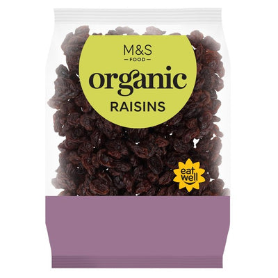 M&S M&S Organic Raisins Dried Fruit 375g- Buy online at McGrocer