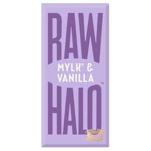 Raw Halo Vegan Mylk & Vanilla Chocolate Bar 70g