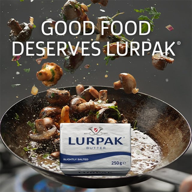 Lurpak slightly salted butter in wrap (British brand)