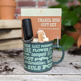 Robert Frederick mini garden tools and mug gift set, imported from the UK