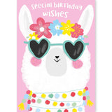 Abacus children's birthday cards mixed designs 10 per pack - British product