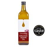 M&S Clearspring Organic Cold Pressed Sesame Cooking Oil 1L- Buy online at McGrocer