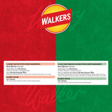 Walkers Ready Salted and Salt & Vinegar variety multipack crisps 12 pack (British brand)