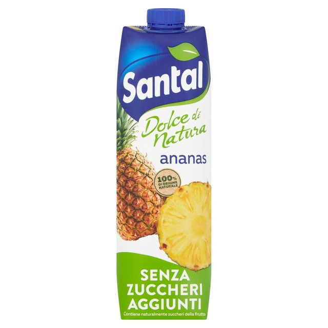 Santal No Sugar Pineapple squash 1L (British brand)