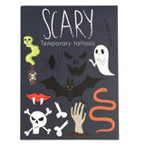 Rex London Halloween temporary tattoos 2 sheets 11x16cm, imported from the UK