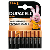 M&S Duracell Plus AAA Alkaline Batteries 8 Pack- Buy online at McGrocer