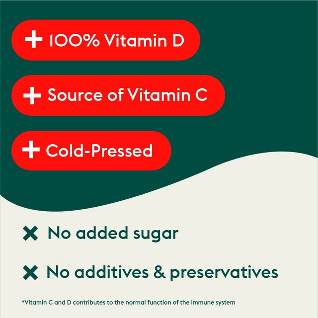 PLENISH Fiery Mango juice shots 420ml, imported from the UK