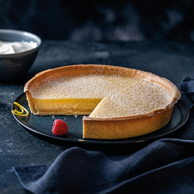 M&S Tarte au Citron lemon tart 520g, imported from the UK