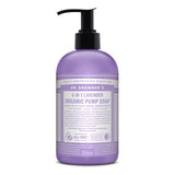 Dr. Bronner's lavender organic multi-purpose liquid soap 355ml - British product