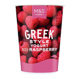 M&S Greek Style Yogurt with Raspberry 450g