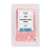 M&S M&S British Wafer Thin Ham Slices 125g- Buy online at McGrocer