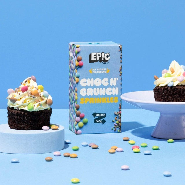 Epic Choc n Crunch cake sprinkles 120g - British product