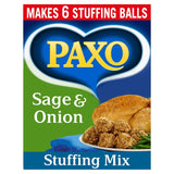 Paxo sage & onion stuffing mix 85g, imported from the UK