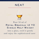 Royal Brackla 12 Year Old Single Malt Scotch Whisky 70cl, imported from the UK