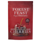 Forest Feast dark chocolate covered sour cherries 120g - British product