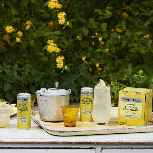 Fever-Tree Light Sicilian Lemonade 4 x 250ml - British product