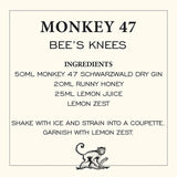 Monkey 47 Schwarzwald Dry Gin 50cl, imported from the UK