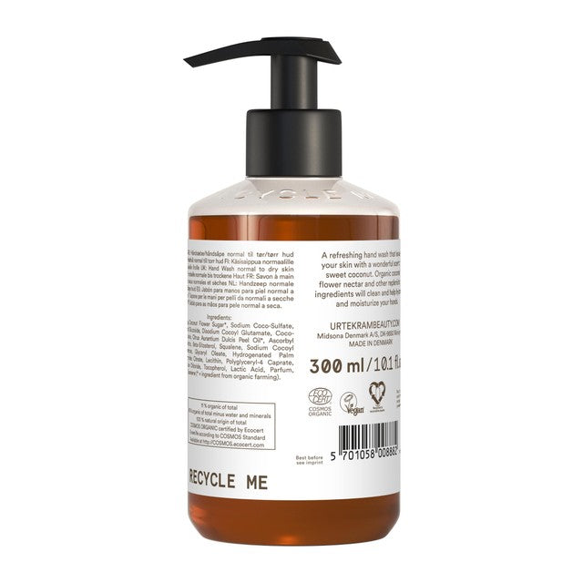 Urtekram organic coconut liquid hand soap 300ml (British brand)