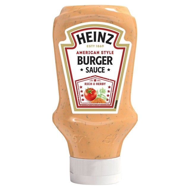 Heinz burger sauce 400ml - British product