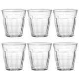 M&S Duralex Picardie Glass Tumblers Set of 6 250ml- Buy online at McGrocer