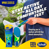 Scholl Gel Activ Trainer Insoles Large (British brand)