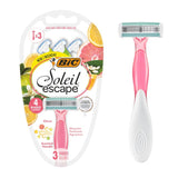 M&S Bic Soleil Escape Disposable Razor Citrus 4 Blade- Buy online at McGrocer