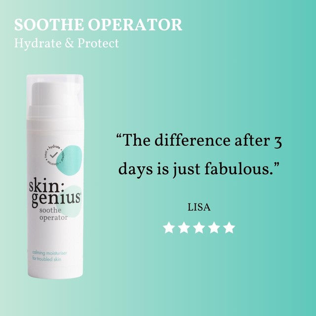 Skin Genius Soothe Soothing Moisturiser (British brand)